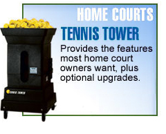 Tennis Tower Home Courts Machine